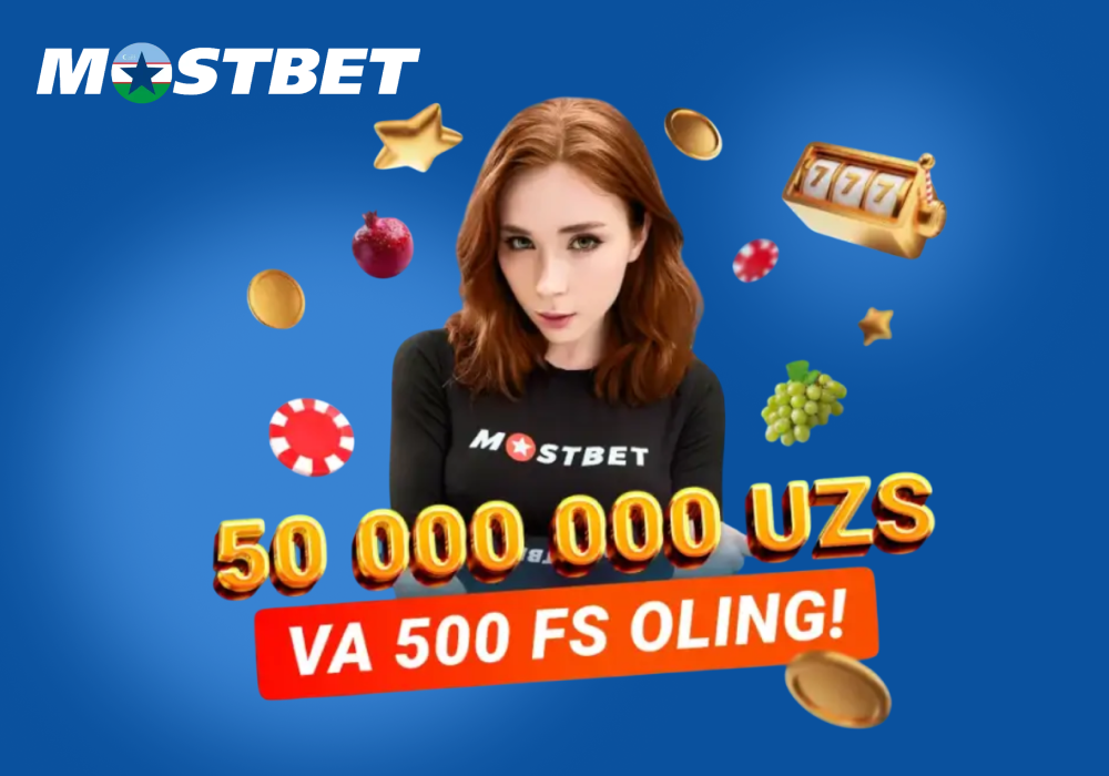 Yangi o'zbekistonlik o'yinchilar uchun Mostbet xush kelibsiz bonusi